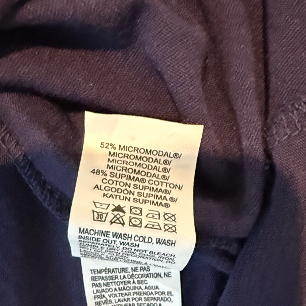 Lucky Brand Dark Purple Floral Tank Top - Picture 6 of 6